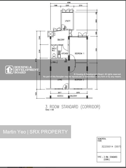 Blk 26 Jalan Klinik (Bukit Merah), HDB 3 Rooms #574586901